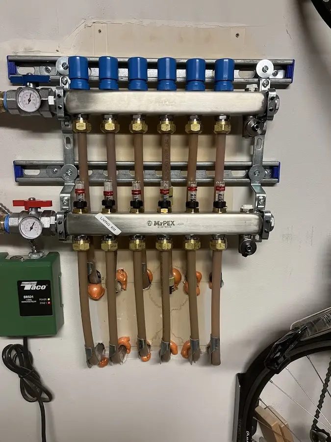 Plumber performing Leak Detection at a residential property in Mission